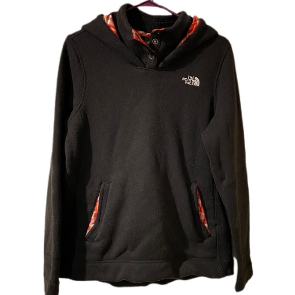 The North Face Sweaters - North face plaid cowl neck